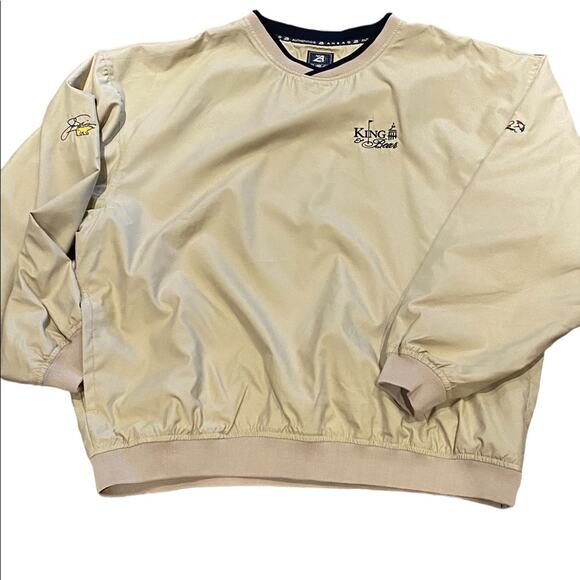 Head Golf Apparel Mens XXL King & Bear Course Golfers Windshirt in Khaki - Picture 1 of 12